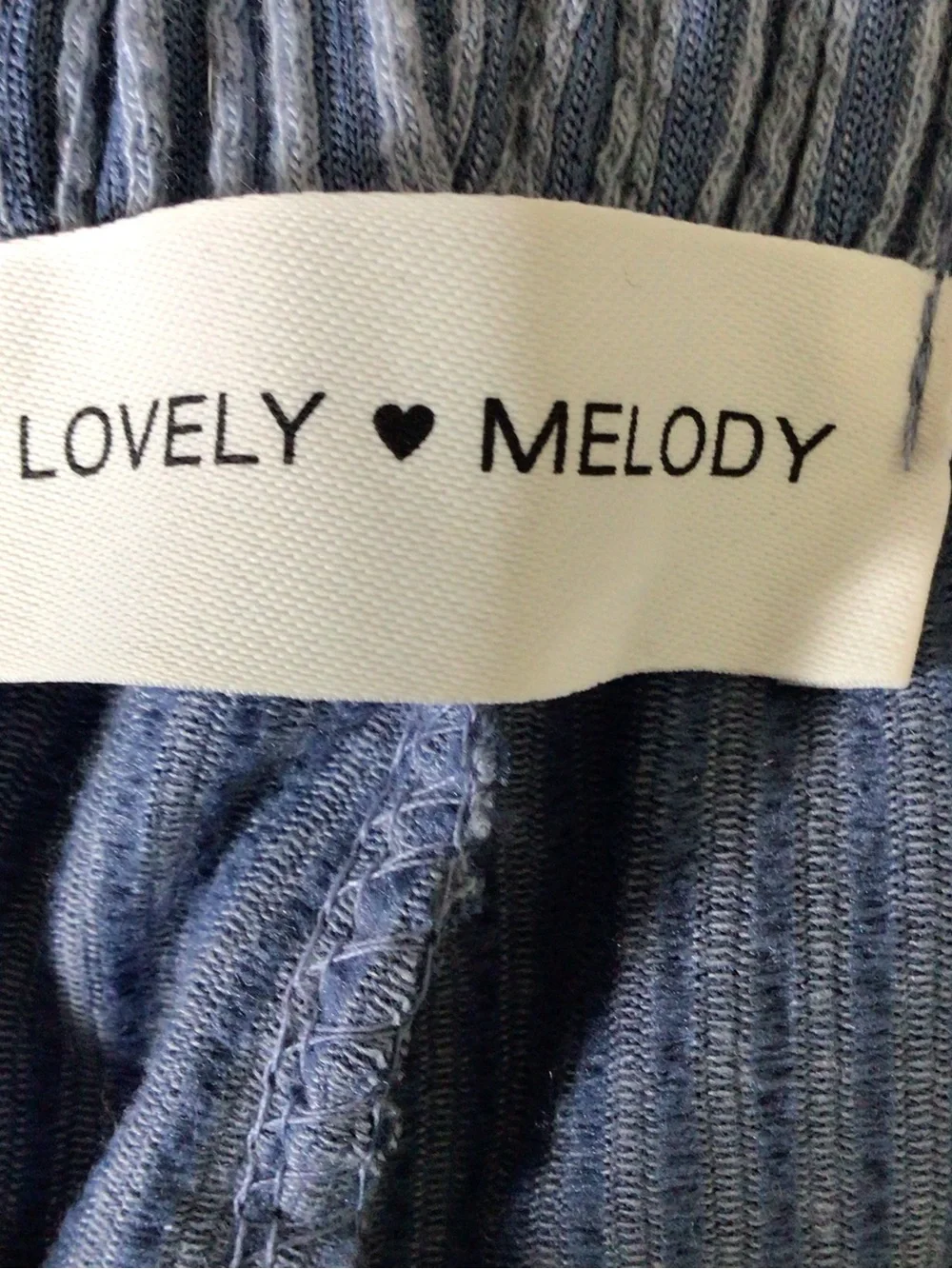 NWT Lovely Melody Two-piece Set Top and matching shorts